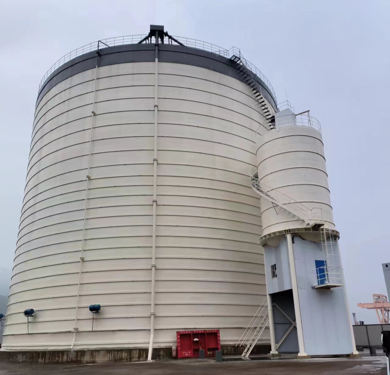 丰泽10万吨水泥钢板库