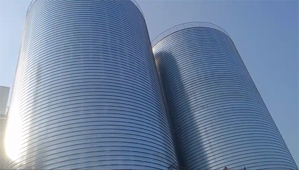 丰泽2座混凝土高架卷板仓